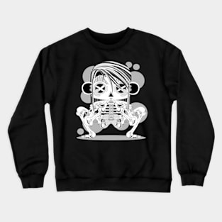 Squat pose Crewneck Sweatshirt